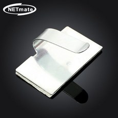 NETmate 케이블정리 메탈 클램프 25x15mm 100EA [AKA5846], 1세트