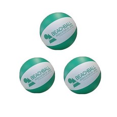 Lifmo 포장 판매 비치볼 공인볼 3개 세트 (일본 비치볼 협회 인증 마크 포함) 비치발리볼