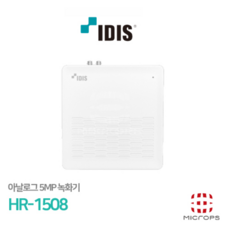 아이디스 HR-1508_8CH_5MP_2TB 장착_1BAY_TVI 녹화기, 1개