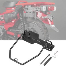 TECTEK 사이드 랙 오토바이 수하물 캐리어 트레일 125 CT125 액세서리 헌터 Cub JA55 JA65 와 호환되는 새들백용 보관 홀더 240594