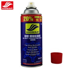 HAOSHUN 好順 螺栓鬆動劑 DE-RUST LUBRICATING SPRAY, 1個