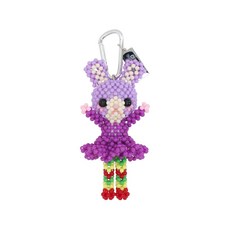 초포바로웨나 Sad Jerboa beaded keychain