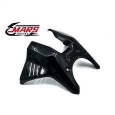 에 적합 CBR650R CB650R 2019-2021 2022 2023 오토바이 탄소 섬유 패턴 탱크 패드 스티커 탱크 보호 커버 가드, [05] Glossy black, 1개