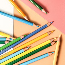 48색 72색 120색 160색 180색 채색화 유성 색연필