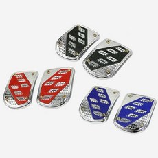 패달덮개 페달커버 2P 스틱 튜닝 패달 차량 브레이크 클러치 페달 커버 덮개 막대 SG-3DM11-3934, 스틱2P_레드