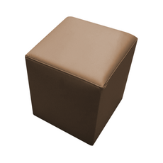 H1 사각스툴 전시실 관공서 학교 학원 병원 보조의자 사각의자 비방염원단 400mm, 1개, DS504 라이트브라운