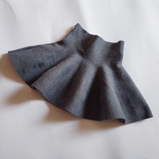 女童針織裙 寶寶秋冬高腰百褶魚尾裙