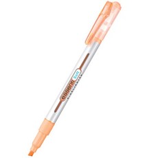 모나미 에센티 소프트 파스텔 형광펜, 파스텔 크림오렌지, 2개