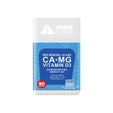 山立樹 MBP 鈣(90入/罐) 日本雪印 牛奶蛋白MBP 40mg 天然海藻鈣 鎂 維他命D3 K2 高效補鈣, 1個, 90顆