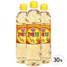 오뚜기 2배 양조식초, 900ml, 30개