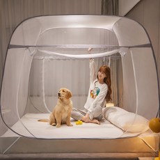 키높은 범퍼침대모기장 패밀리침대모기장 컨테이너방충망 120x200cm