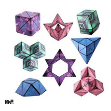 입체 우주큐브 4개 두뇌트레이닝