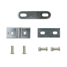 X-FREE菜籃螺絲包 單車菜籃螺絲包 自行車籃附件包 腳踏車籃子螺絲組 淑女車買菜置物籃固定支架螺絲套組, 1個