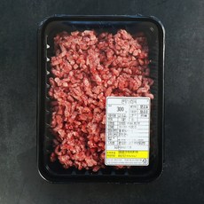 [한우공장] 1++ 한우 다짐육 (냉동), 2개, 300g