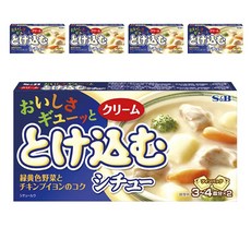 S&B 愛思必 奶油雞肉風味燉菜湯塊 2塊入, 5盒, 140g