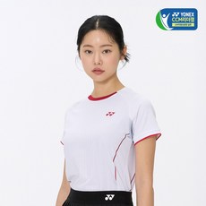 요넥스 테니스 티셔츠 265TS006F 여성 반팔 티셔츠 경기복 게임웨어