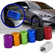 오토앤트 자동차 타이어밸브캡 4p, 실버, 1개