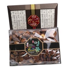 BJ vb 표고버섯 선물세트 건표고 버섯 보자기포장식자재 업소용 식재료 식당용 대용량 단체 급식용, 1개