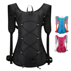 호잉상점 초경량 자전거가방 라이딩 등산 아웃도어 백팩 가방 배낭, 블랙, 1개