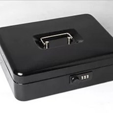 보관함 가정용 개인 금고 미니 소형 돈통, A. 블랙 코드