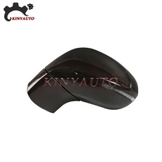 Buick Envision 14-19 측면 외부 후면보기 미러 어셈블리 Assy INCL 렌즈 턴 라이트 쉘 프레임 커버 홀더, 06 8Pin Brownness L