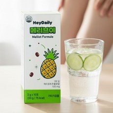 메리브이 헤이데일리 MEL-V 메리브이 10포 붓기제거 브이라인 데일리케어 파인애플농축분말, 10개, 2g