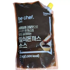 비셰프 일식돈까스소스 냉장 2kg 돈가츠전용, 1세트
