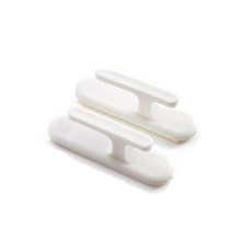 黏貼式窗簾掛勾 簡約雜物掛勾 門簾固定配件, 白色, 1個