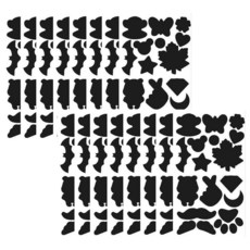 다운 재킷 수리 패치 16장 재킷 코트용 블랙 나일론 수리 패치 방수 파타고니아 스티커 의류 가방 텐트 원단용 스틱 패치 키트 333768, 16가지 스타일