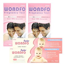 원포 임테기 3개입X2개+원포패스터 2개 임신테스트기, 1세트
