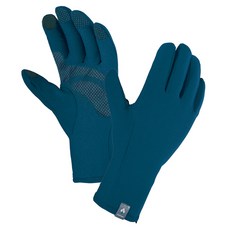 【mont-bell】男 Trail Action Gloves 可觸控保暖手套 NO.1118269, 藍黑BLBK,L, 1個