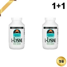 소스내추럴스 L-라이신 1000mg 200정 x2, 2개