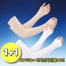 아트스킨 여성 골프 팔토시 UV차단 스킨 손등 쿨토시, 2세트, 스킨1+화이트1