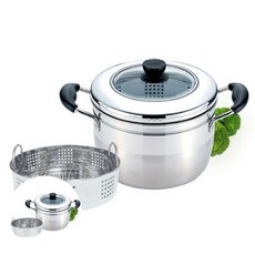 키친플라워 인덕션 찜기 20cm 스티머 멀티찜기, 상세페이지 기재