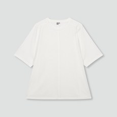 [JAJU/자주] 여 A라인 티셔츠_화이트