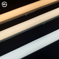 시그마 LED 에코 무브 레일조명 화이트바디/인테리어조명 라인조명 마그네틱조명 레일등 전시장조명 카페조명, 1개, 300mm/10W 주백색