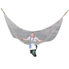 대형 낚시 그물 뜰망 뜰채 나일론 어망 흰색 큰 눈 3m + 회전대 1쌍, A. 회전 고리 1세트 추가