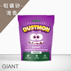 DUSTMON 小怪獸礦砂, 1包, 粗砂giant-清香, 7kg, 清香
