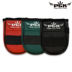 피지케이 PGK 파크골프킹 미니파우치 초경량 오플레더 볼클립 거치가능 벨크로 고정, 에메랄드 그린, 1개