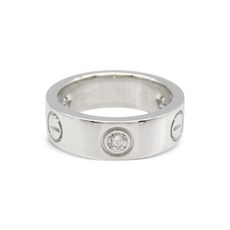 까르띠에 중고 2010's 18K 화이트 골드 다이아몬드 링