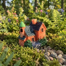 생활구역 미니어쳐하우스 장식용소품 장식품 미니어처건물 꾸미기소품 사무실, 블루, 1개, ONE 색상