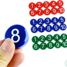 RS 숫자자석 아기자석교구 한글숫자자석 숫자자석홀더, 초록