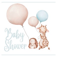 (영문도서) Baby shower guest book (Hardcover): comments book baby shower party decor baby naming day g... Hardcover, Lulu and Bell, English, 9781839900990