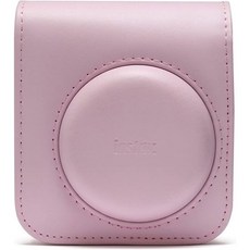 후지필름 인스타스 미니 12 카메라 케이스 클레이 화이트, Fujifilm 콤팩트, 핑크