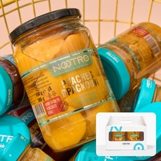 누트로 저당 저칼로리 황도 병조림 선물세트 690g 2개 515209, 누트로 저당 저칼로리 황도 병조림 선물세트 690g 2