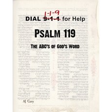 (영문도서) Psalm 119 The ABC's of God's Word Paperback, Aj Press, English, 9798218470739