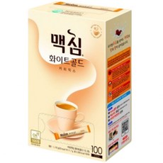 맥심 화이트골드 커피믹스 (11.7g X 100T)연아커피 인스턴트 커피, 11.7g, 100개입, 1개