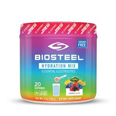 BioSteel Zero Sugar Hydration Mix Great Tasting Hydration with 5 Essential Electrolytes Rainbow, 1개, 140g, 20