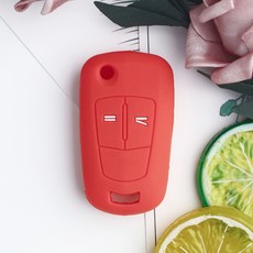 KEYYOU 2 버튼 자동차 키 실리콘 커버 보호대 홀더 Vauxhall Opel Astra H Corsa D Vectra C Zafira Astra Vectra signum용, [01] Black