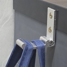 알루미늄 접이식 고리 모자거치대 모자걸이, 소 - 골드